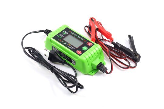 Зарядний пристрій 4.2 A  6 / 12V мікропроцесор, 10-ступ. зарядки з тестером <ARMER>