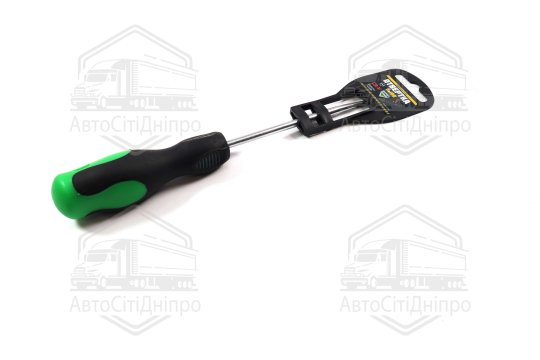 Викрутка шлицева 5х100мм з магнітним наконечником CR-V <ARMER>