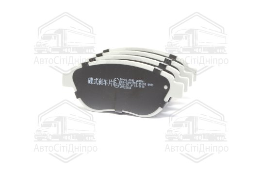 Колодки дискові гальмівні передні Citroen BERLINGO; C4; Peugeot 207; 307 (вир-во ASHIKA)