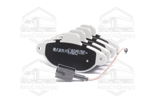 Колодки гальмівні передні дискові FIAT 500 (вир-во ASHIKA)