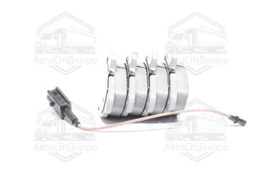 Колодки гальмівні передні дискові FIAT 500 (вир-во ASHIKA)