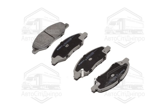 Колодки гальмівні передні дискові NISSAN MICRA III, NOTE, TIIDA (вир-во ASHIKA)