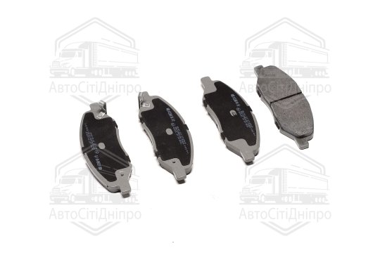 Колодки гальмівні передні дискові NISSAN MICRA III, NOTE, TIIDA (вир-во ASHIKA)