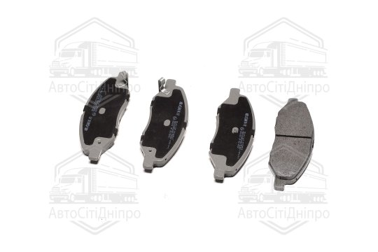 Колодки гальмівні передні дискові NISSAN MICRA III, NOTE, TIIDA (вир-во ASHIKA)