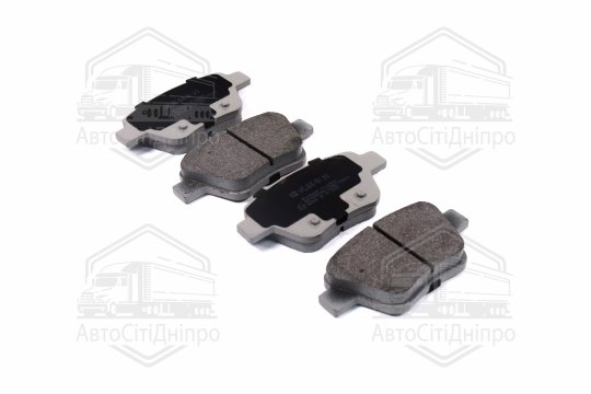 Колодки гальмівні задні дискові AUDI, SKODA, VW (вир-во ASHIKA)
