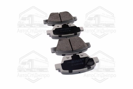 Колодки гальмівні задні дискові AUDI, SKODA, VW (вир-во ASHIKA)