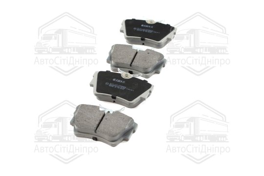 Колодки гальмівні дискові задні RENAULT, OPEL (вир-во ASHIKA)