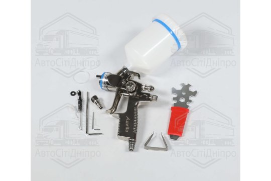 Краскопульт пневматичний LVMP верх.пласт.бачок 600мл, форсунка-1,4мм (AUARITA)