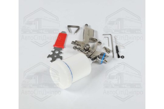 Краскопульт пневматичний LVMP верх.пласт.бачок 600мл, форсунка-1,4мм (AUARITA)