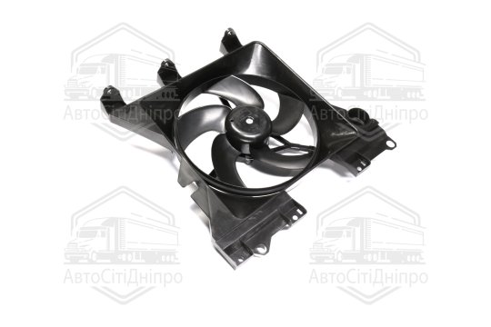 Вентилятор радіатора CITROEN BERLINGO/PEUGEOT PARTNER (96-) (вир-во AVA)