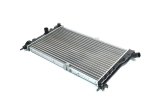 Радіатор охолодження DAEWOO NEXIA 15 MT - AC 94- (трубчато-пластинчаті) (AVA)