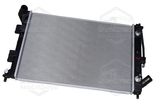 Радіатор охолодження двигуна HYUNDAI I30/ KIA CERATO- (вир-во AVA)