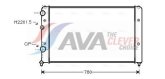 Радіатор охолодження двигуна PASSAT4 NT-D MT +AC 93-97 VWA2122 (Ava)