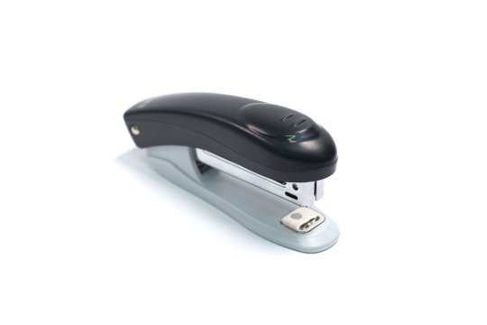 Степлер №10, -12арк., пластиковий Welle-2, чорний, Axent