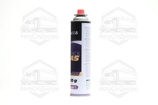 Газ всесезонний для пальників (балон 650ml/350г) <AXXIS>