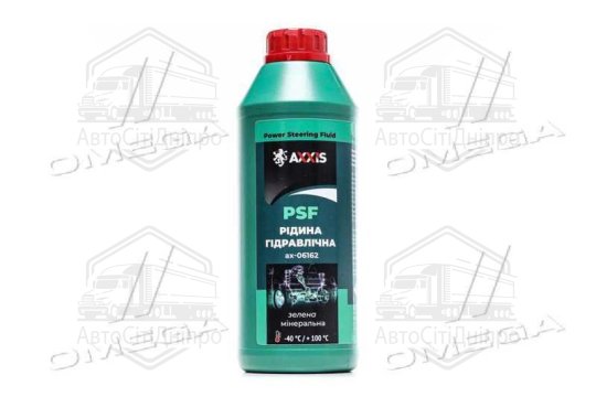 Рідина гідравлічна PSF зелена AXXIS мінеральна (Каністра 1л)