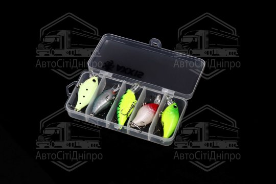 Набір приманок (блешень) для спінінга 5шт 55mm/7g <AXXIS>