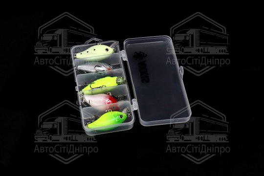 Набір приманок (блешень) для спінінга 5шт 55mm/7g <AXXIS>