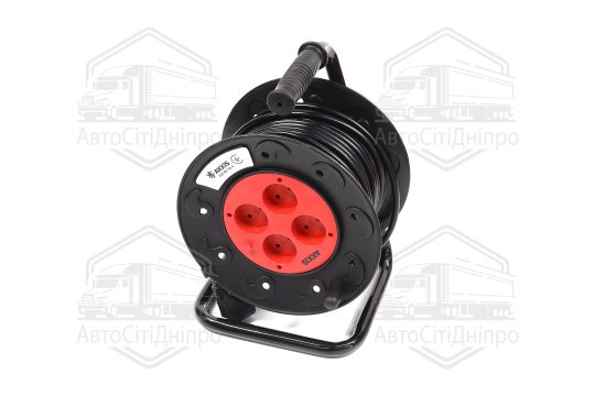 Подовжувач на котушці 20м дріт 2х1, 5мм2 <AXXIS>