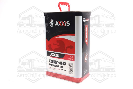 Олива моторн. AXXIS 15w-40 Power M (Каністра 4л)