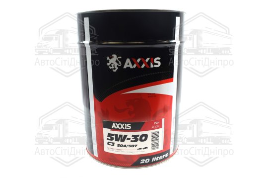 Олива моторна AXXIS 5W-30 C3 504/507 (Каністра 18л)