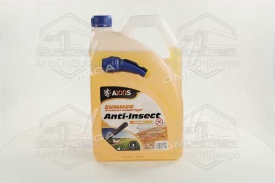 Омивач скла літо Caramel (каністра з лейк.) 4л <AXXIS>