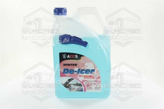 Омивач скла зимовий -22 Bubble GUM (каністра з лейк.) 4л <AXXIS>
