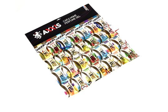 Ароматизатор AXXIS "MIX Wood" на планшеті 28шт