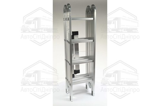 Драбина алюмінієва трансформер 4*4 4,7м MAX 150kg <AXXIS>