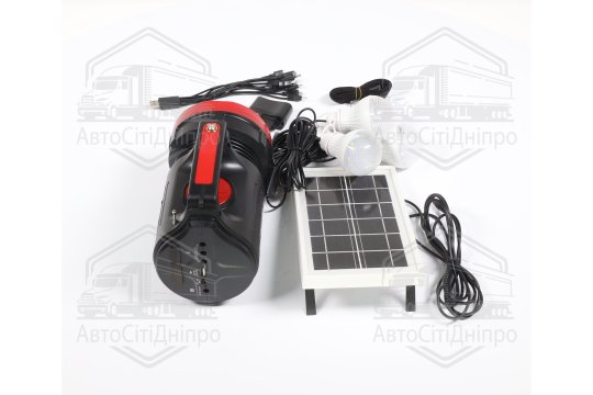 Ліхтар акумуляторний + 3ламп.<AXXIS>