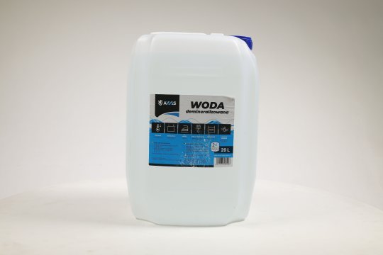 Вода дистильована 2-а очищення (тверда каністра 20л) <AXXIS>