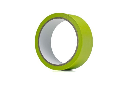 Скотч малярський (малярна стрічка) WATERPROOF 36мм*20м (зелений) <AXXIS>