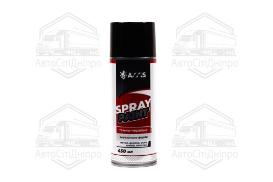 Фарба червона (балон 450ml) RAL 3002/3003 <AXXIS>