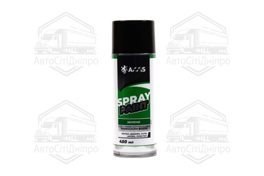 Фарба зелена (балон 450ml) RAL 6029/6037 <AXXIS>