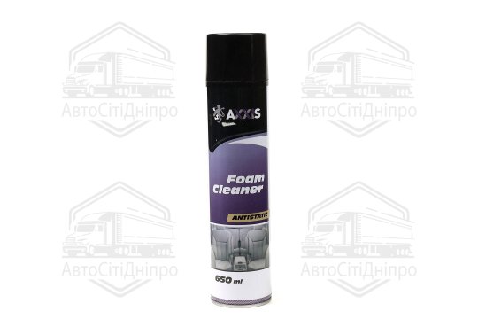 Очищувач салону пінний із щіткою 650ml <AXXIS>