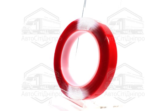 Скотч двосторонній 15mm x 5m професійний RED <AXXIS>