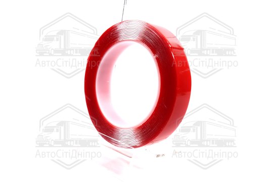 Скотч двосторонній 20mm x 5m професійний RED <AXXIS>