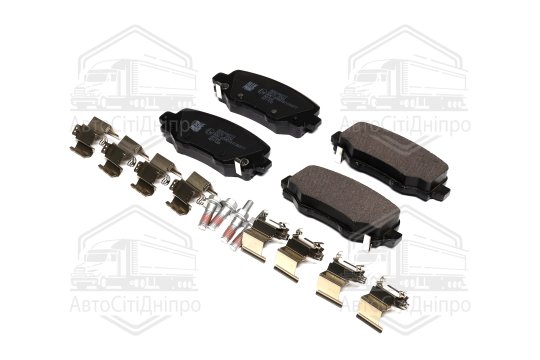Колодки гальмівні дискові задні Jeep Cherokee IV 13- (вир-во Blue Print)