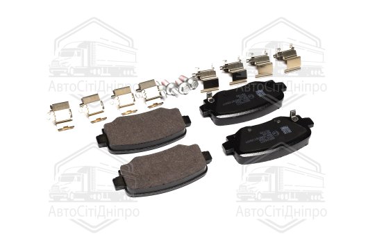 Колодки гальмівні дискові задні Jeep Cherokee IV 13- (вир-во Blue Print)