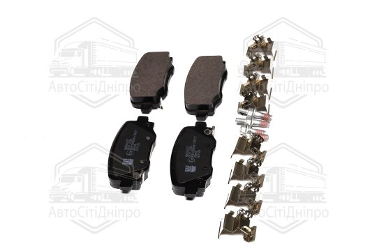 Колодки гальмівні дискові задні Jeep Cherokee IV 13- (вир-во Blue Print)