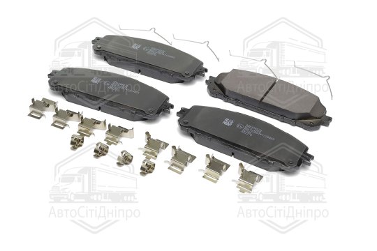 Колодки гальмівні дискові передні Jeep Cherokee IV 13- (вир-во Blue Print)