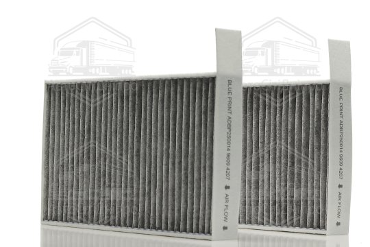 Фільтр салону вугольн. (компл.) Tesla Model 3 17-, Model Y 19- (вир-во Blue Print)