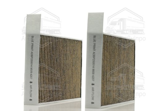 Фільтр салону вугольн. (компл.) Tesla Model 3 17-, Model Y 19- (вир-во Blue Print)