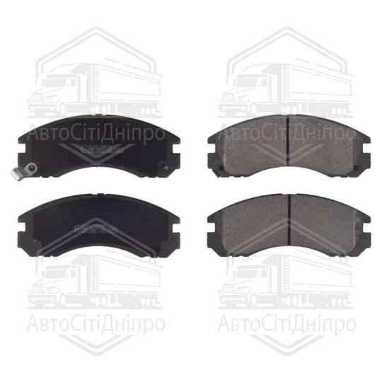 Колодки гальмівні дискові передні (вир-во Blue Print)