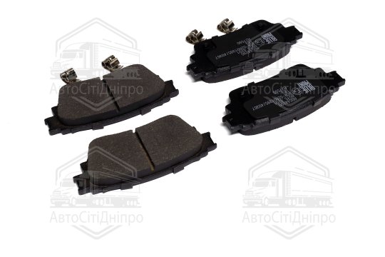 Колодки гальмівні дискові задн. Mitsubishi Outlander III 4x4 12- (вир-во Blue Print)