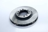 Диск гальмівний передній Mitsubishi (вир-во Blue Print)
