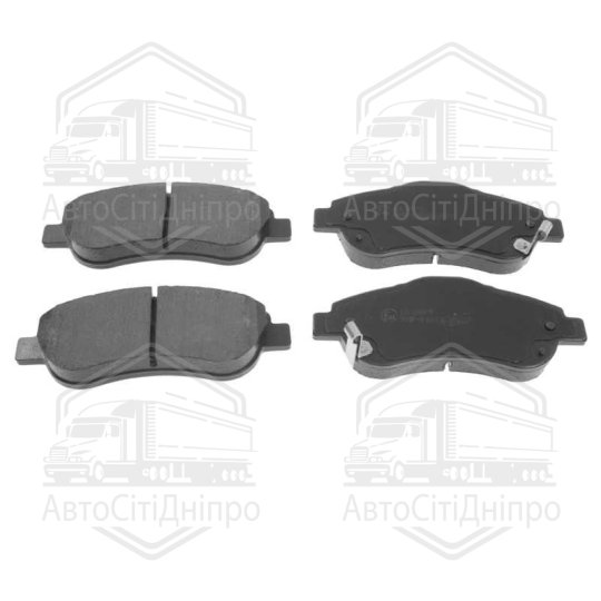 Колодки гальмівні дискові передні Honda (вир-во Blue Print)