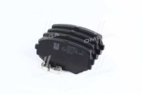 Колодки гальмівні передні дискові Suzuki (вир-во Blue Print)