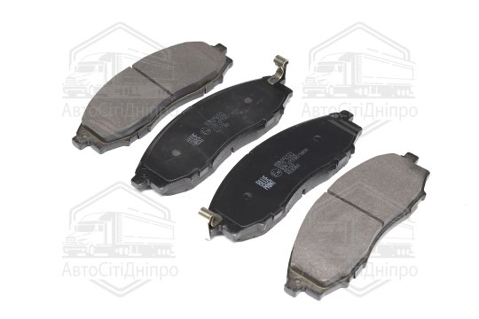 Колодки гальмівні дискові передн. Nissan Navara II -12, Pick Up (вир-во Blue Print)
