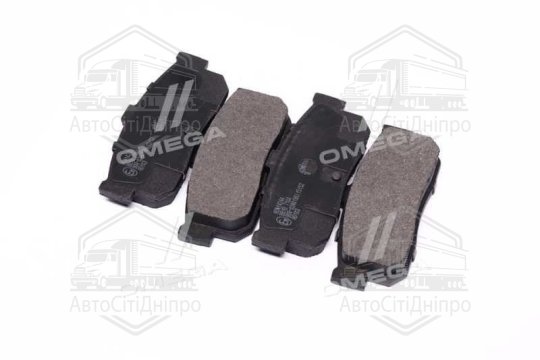 Колодки гальмівні задні дискові Nissan (вир-во Blue Print)